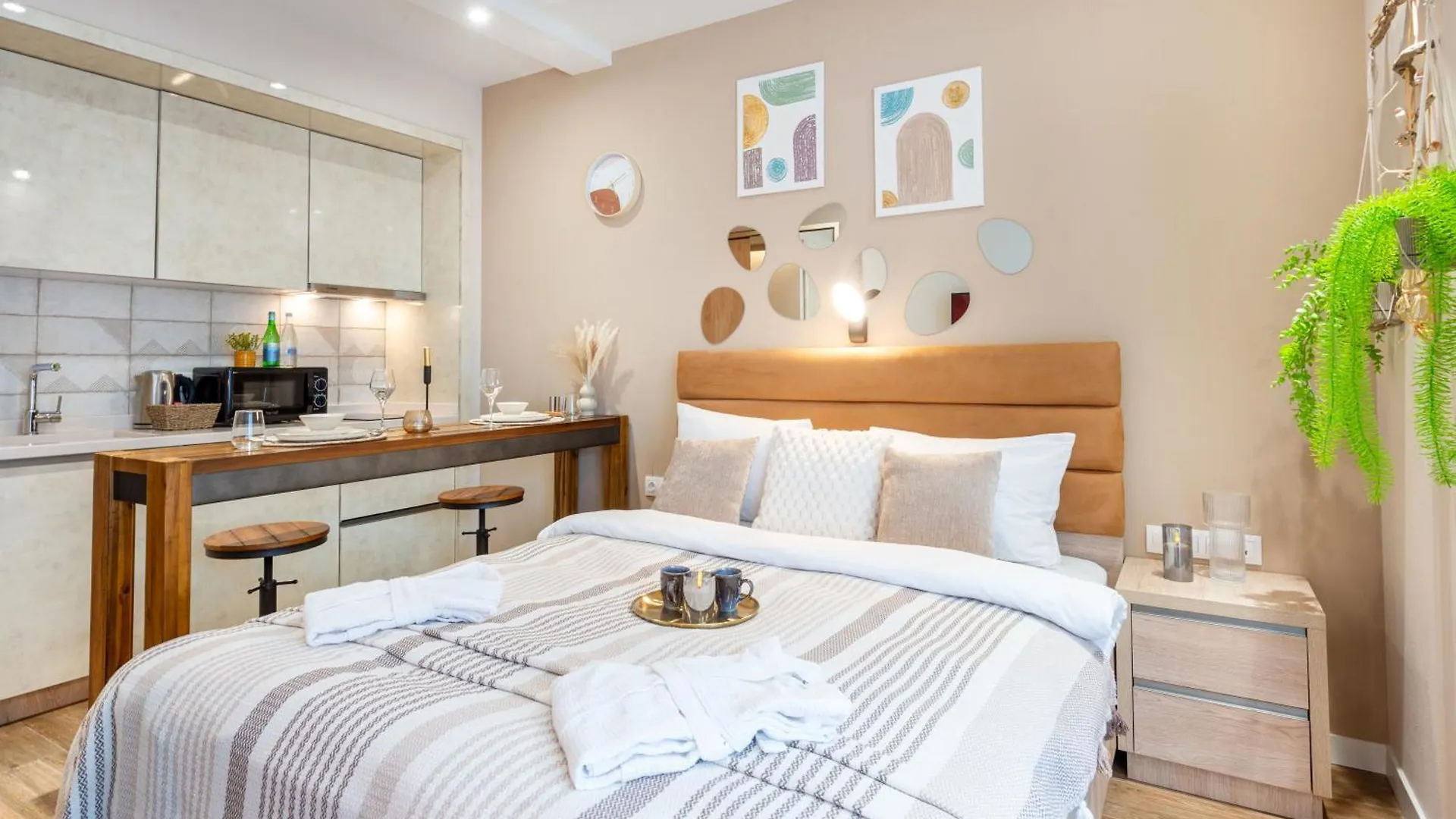 Apartamento Vintage Haven Studio - Bohemian Style By Aesthaven Batumi